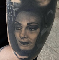 addams family tattoo